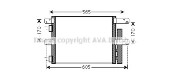 AVA QUALITY COOLING iv5090d -  Конденсатор, кондиционер
